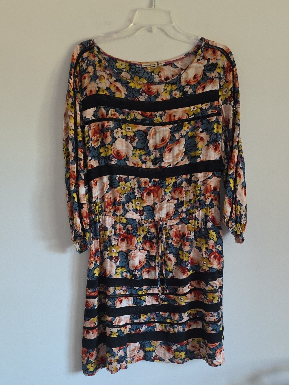 ANTHRO | Holding Horses Floral Dress Sz M - Picture 3 of 7